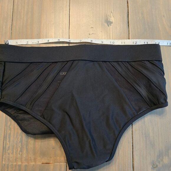 Express high rise cheeky mesh bikini bottom - Picture 4 of 5